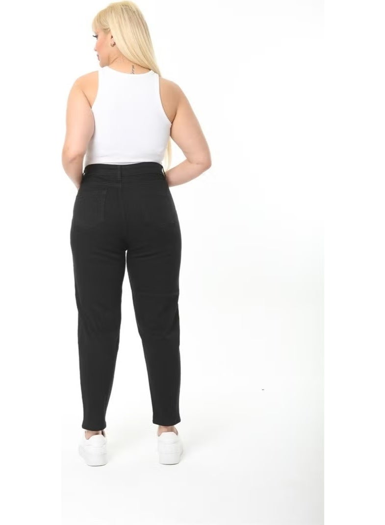 Cedy Denim جينز موم بليت بحجم زائد للنساء C600 - Image 4